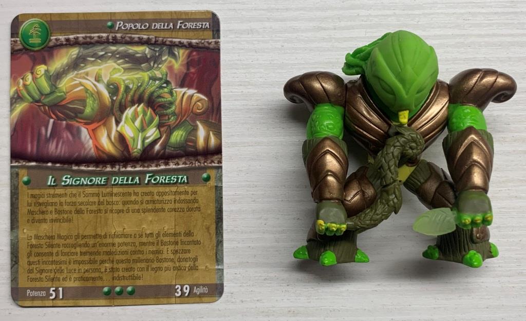 Gormiti Titanium - Il Signore della Foresta con carta