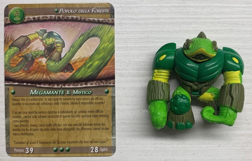 Gormiti Titanium - Megamante il Mistico con carta