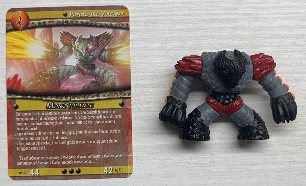 Gormiti Titanium - Monoculante con carta