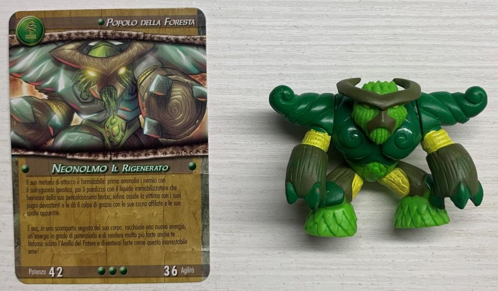 Gormiti Titanium - Neonolmo il Rigenerato con carta