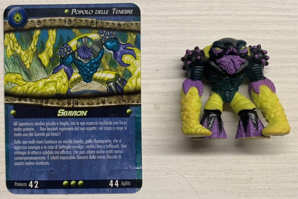 Gormiti Titanium - Sbavion con carta