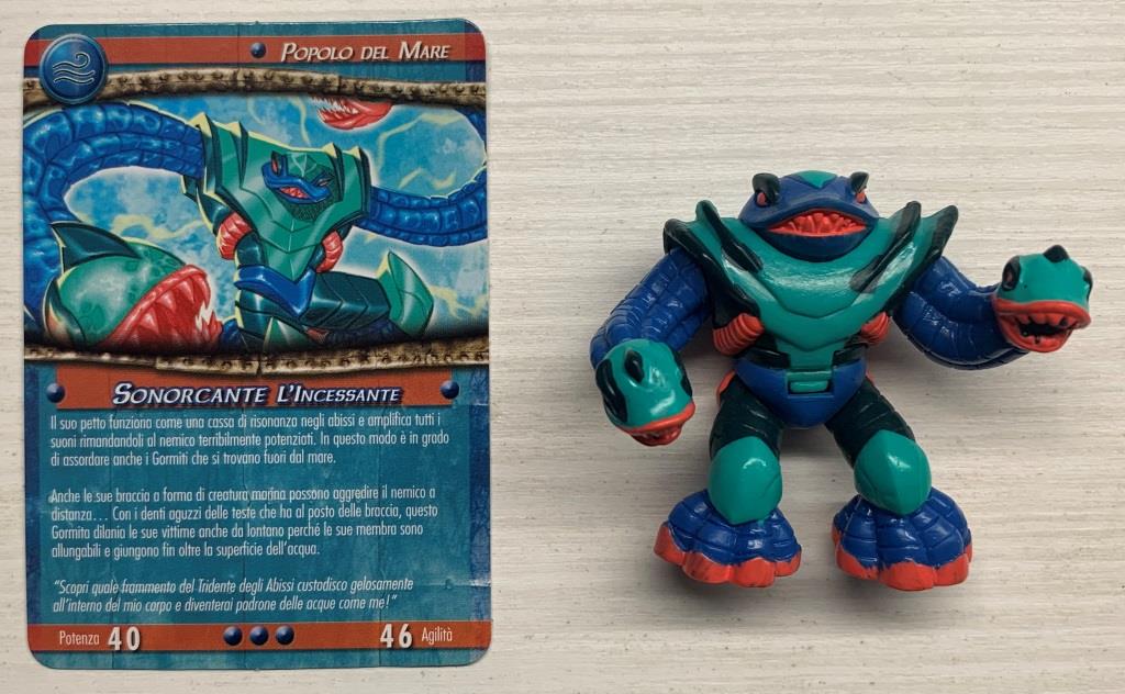 Gormiti Titanium - Sonorcante l'Incessante con carta